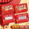 Thẻ cào may mắn Tết 2.026 Combo 160 thẻ quà tặng, lời chúc trúng thưởng - 39.960đ 2