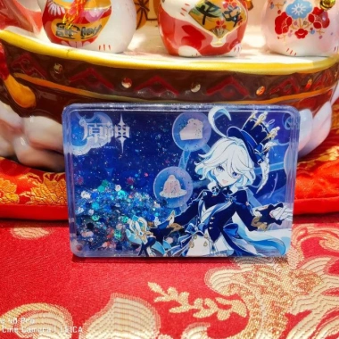Thẻ cát chảy Genshin Impact - Kazuha, Ganyu, Kokomi, Shenhe - Giá chỉ 33.000 VNĐ