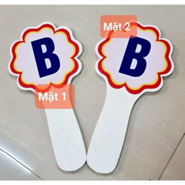 Thẻ Đáp Án ABCD Đ S Mếu Cười: Cán mếch trắng 5 ly, gọn nhẹ, chỉ 36.000đ 9