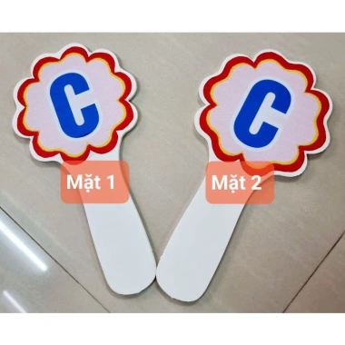 Thẻ Đáp Án ABCD Đ S Mếu Cười: Cán mếch trắng 5 ly, gọn nhẹ, chỉ 36.000đ 10