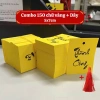 Thẻ đỏ thư pháp Tết - 150 thiệp may mắn, treo cây hoa mai đào quất, giá 21.500 VND 5