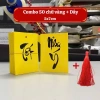 Thẻ đỏ thư pháp Tết - 150 thiệp may mắn, treo cây hoa mai đào quất, giá 21.500 VND 7