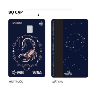 Thẻ Em Bi Hi Visa Collection - Bộ sưu tập 12 mẫu cung hoàng đạo, giá 77.000 VNĐ