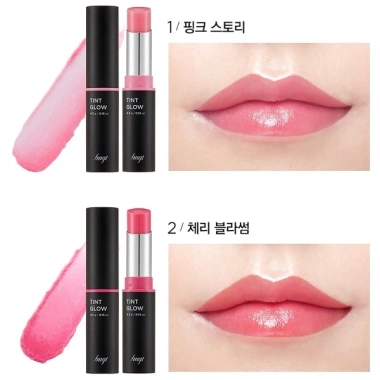 The Face Shop Tint Glow 5 Màu 4.5g - Son dưỡng nhẹ, da rạng rỡ, giảm giá tới 19% chỉ 220.000₫ 2