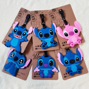 Thẻ Gắn Hành Lý Hình Stitch Dễ Thương - Hoạt Hình Đáng Yêu, Giá Ưu Đãi 58.320₫