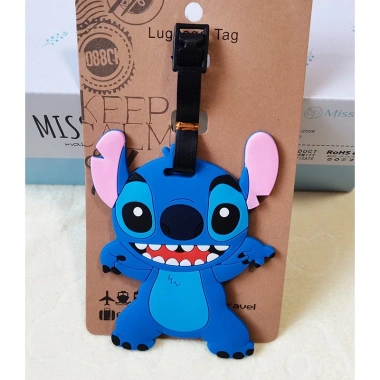 Thẻ Gắn Hành Lý Hình Stitch Dễ Thương - Hoạt Hình Đáng Yêu, Giá Ưu Đãi 58.320₫