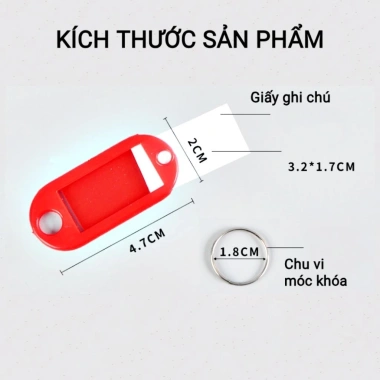 Thẻ Ghi Chú Gắn Chìa Khóa Hành Lý Nhãn Dán Dễ Dùng Giá Chỉ 12.000đ 9
