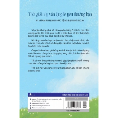 Thế Giới Này Vẫn Lặng Lẽ Yêu Thương Bạn - 41 Vitamin Hạnh Phúc, Sách Phát Triển Bản Thân, Giá Ưu Đãi 138.400₫