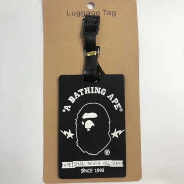 Thẻ hành lý 1eva dễ thương – Ape‑Man, Stussy, Champion, ngọn lửa, giá 58.320₫