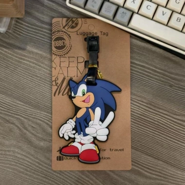 Thẻ hành lý cao su mềm hình chuột Sonic Hedgehog Boy, giảm còn 55.824₫, bảo vệ nhẹ 6 Thẻ hành lý cao su mềm hình chuột Sonic Hedgehog Boy, giảm còn 55.824₫, bảo vệ nhẹ 6