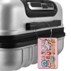Thẻ hành lý da STORMBREAKER Pink Travel - Tag treo vali, cặp sách balo màu đen‑nâu, giá ưu đãi 115k 5