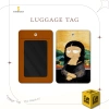 Thẻ Hành Lý Da STORMBREAKER - Tag Treo Vali Du Lịch Balo Funny Đen Nâu 115k TGTH055