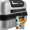 Thẻ hành lý da Stormbreaker TGTH041 - Tag treo vali, Surfwaves, đen-nâu, giá ưu đãi 115k 3