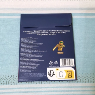 Thẻ hành lý Lego 5.007.843 Ninjago Lloyd - Nhãn bag tag giảm giá 270.000₫