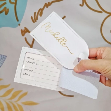 Thẻ hành lý Nametag in tên riêng tùy chỉnh, bền đẹp, giảm còn 75.000₫