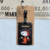 Thẻ Hành Lý Vỏ Cứng Snoopy Charlie Puppy - Kéo Thẻ Máy Bay, Dây Chuyền Tên 0KEA 6