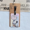 Thẻ Hành Lý Vỏ Cứng Snoopy Charlie Puppy - Kéo Thẻ Máy Bay, Dây Chuyền Tên 0KEA 9