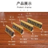 Thẻ Hiển Thị Giá Kim Loại Hợp Kim Nhôm LIH6 - Kỹ Thuật Số, Dùng Cho Trà Rượu 7