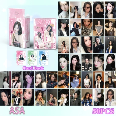 Thẻ Laser BABYMONSTER ASA RAMI AHYEON RORA RUKA CHIQUITA PHARITA - KPOP ba chiều, giảm giá 27.500 VND