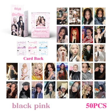 Thẻ Laser KPOP Photocards Blackpink ENHYPEN IVE Seventeen Stray Kids I-DLE - 27,500₫