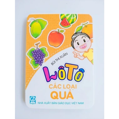 Thẻ Lô tô trẻ mầm non Combo 8 bộ chủ đề giảm giá chỉ 103.275₫ 2