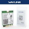 Thẻ mạng không dây WAVLINK WiFi6E Intel AX210 ba băng tần M.2 cho Laptop và PC - Giá chỉ 429.000₫