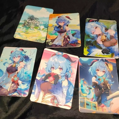 Thẻ nhân vật Genshin Impact CLORINDE FISCHL GANYU GOROU GUIZHONG JEAN Card Bo Góc Giá 18.000đ 4 Thẻ nhân vật Genshin Impact CLORINDE FISCHL GANYU GOROU GUIZHONG JEAN Card Bo Góc Giá 18.000đ 4