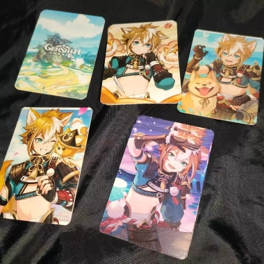 Thẻ nhân vật Genshin Impact CLORINDE FISCHL GANYU GOROU GUIZHONG JEAN Card Bo Góc Giá 18.000đ 5 Thẻ nhân vật Genshin Impact CLORINDE FISCHL GANYU GOROU GUIZHONG JEAN Card Bo Góc Giá 18.000đ 5