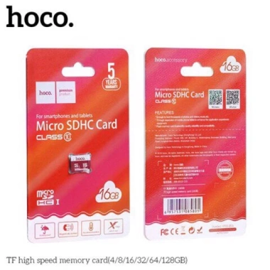 Thẻ Nhớ Micro SD HOCO Chính Hãng 4-128GB Tốc Độ Siêu Nhanh Bảo Hành Giá 99.000đ