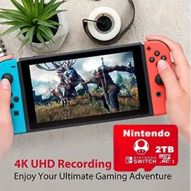 Thẻ nhớ Nintendo 1TB/2TB cho Switch, điện thoại, máy ảnh, MP4 - Giá ưu đãi 159.927₫ 4 Thẻ nhớ Nintendo 1TB/2TB cho Switch, điện thoại, máy ảnh, MP4 - Giá ưu đãi 159.927₫ 4