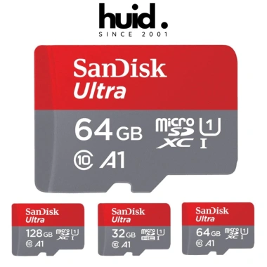 Thẻ Nhớ SanDisk MicroSDHC Ultra 128GB Tốc độ cao, Lưu trữ rộng, Giá 100.000 VND