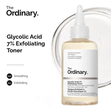 The Ordinary Glycolic Acid 7% Toner tẩy da chết cho da dầu mụn - Chính hãng, giảm giá 257.999₫