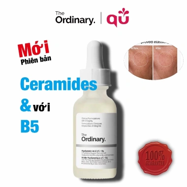The Ordinary Hyaluronic Acid 2% + B5 có Ceramides 30ml - Dưỡng ẩm tức thì, lâu dài, giảm giá 203.500₫
