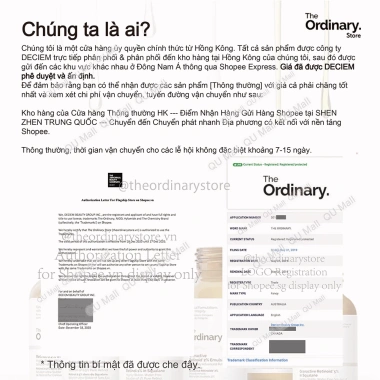 The Ordinary Hyaluronic Acid 2% + B5 có Ceramides 30ml - Dưỡng ẩm tức thì, lâu dài, giảm giá 203.500₫