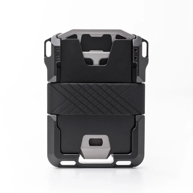 Thẻ RFID Kim Loại Mecha Style Nam Ngoại Trời Ví Nhôm Đa Năng Chống Trộm 2.024