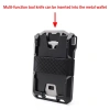 Thẻ RFID Kim Loại Mecha Style Nam Ngoại Trời Ví Nhôm Đa Năng Chống Trộm 2.024 2