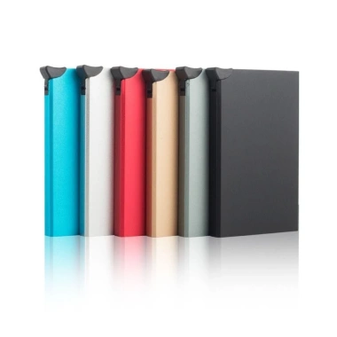 Thẻ RFID Ngoài Trời Ví chống trộm nhôm hợp kim, hộp tự động bật lên, bảo vệ thẻ ID nam nữ 3