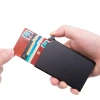 Thẻ RFID Ngoài Trời Ví chống trộm nhôm hợp kim, hộp tự động bật lên, bảo vệ thẻ ID nam nữ 6