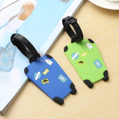 Thẻ tag vali silicon hoạt hình mẫu, mềm mại bền chắc, vali và ba lô - 23.900đ