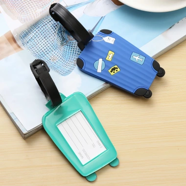 Thẻ tag vali silicon hoạt hình mẫu, mềm mại bền chắc, vali và ba lô - 23.900đ