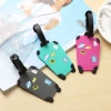 Thẻ tag vali silicon hoạt hình mẫu, mềm mại bền chắc, vali và ba lô - 23.900đ 6