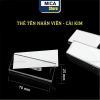 Thẻ tên cài áo nam châm Ghim nhanh, Bảng tên nhân viên, Giá 4.300₫ Đổi trả 5