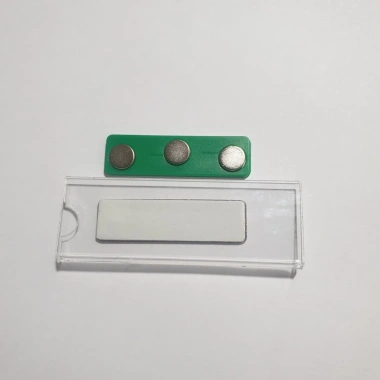 Thẻ tên cài áo nam châm Ghim nhanh, Bảng tên nhân viên, Giá 4.300₫ Đổi trả