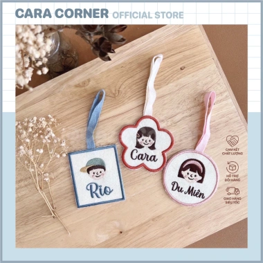 Thẻ tên Cara Corner - Móc khoá vali, treo balo tùy chỉnh, chỉ 109.000 2