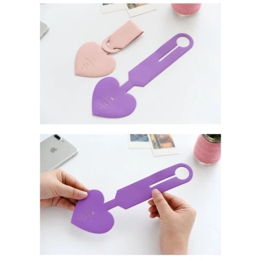Thẻ tên gắn vali/balo hình trái tim dễ thương - 30.000₫ giảm 9.000₫ 7
