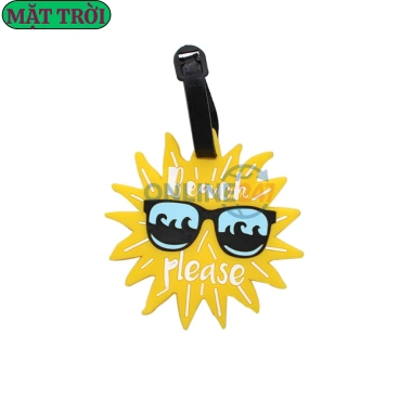 Thẻ tên treo vali, hành lý, balo du lịch PVC in họa tiết dễ thương Giá chỉ 54.000 9