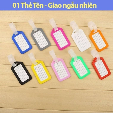 Thẻ Tên Treo Vali và Balô Du Lịch Cho Bé - Chống Thất Lạ, Giá Chỉ 8.200₫