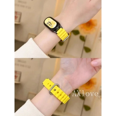 Thể Thao Đại Dương Dây Đeo Xiaomi Mi Band 10-3 NFC Silicon Vòng Tay Thay Thế Giá 41.800₫