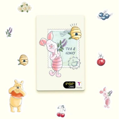 Thẻ Tmoney Hàn Quốc – Nạp Lại Subway, Bus, Taxi, Thiết Kế Cardcaptor Sakura Loopy