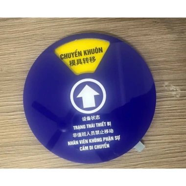 Thẻ trạng thái thiết bị, bảng xoay tem hiển thị trạng thái máy - Giá ưu đãi 285.000đ